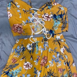 Two piece floral Illa Illa set